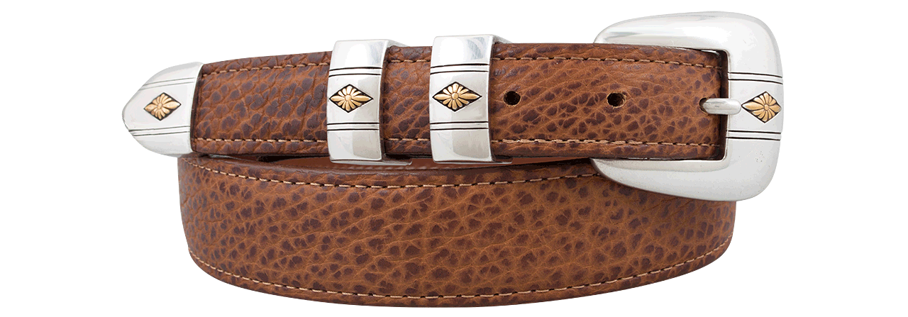 Pinto Brown Belt For Men  Tony Lama – Botines Charros LLC