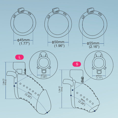 3D Simulation Cock Cage