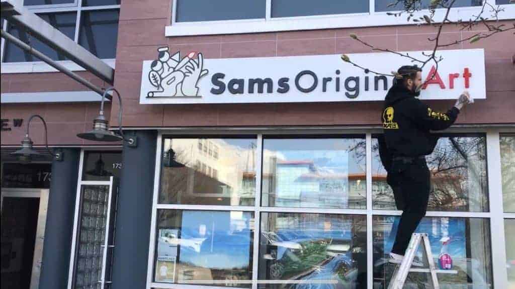 Sams Original Art - Modern abstract Art Gallery Vancouver