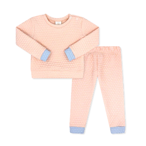 Quilted Set- Paris Pink, Windy Blue - If the Shoe Fits