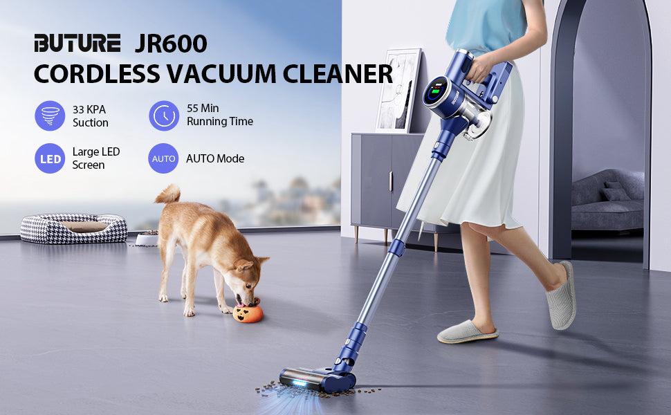 BUTURE JR600 REVIEW: Smart Auto Dust Detection Cordless Vacuum Cleaner! 