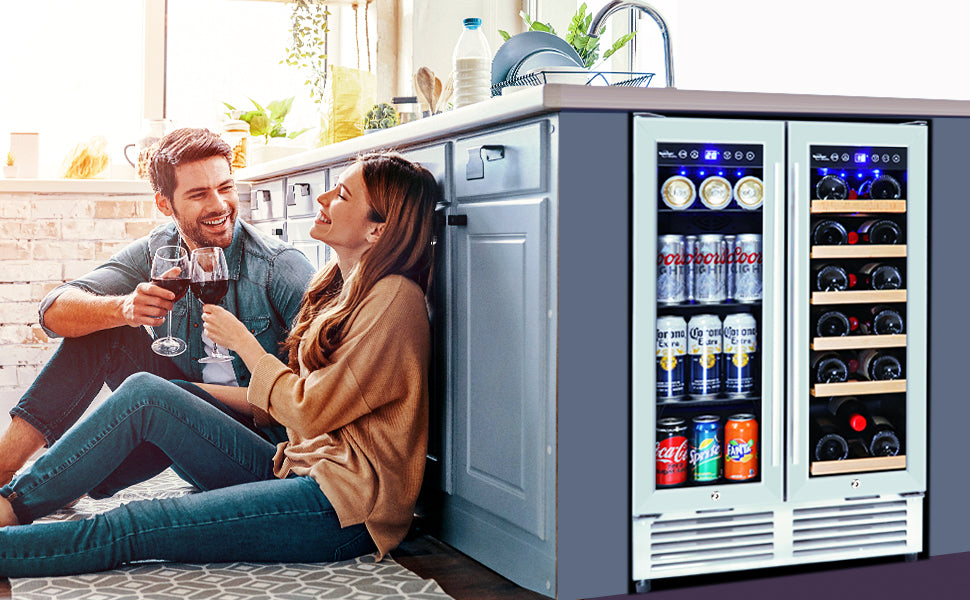 Koolatron 24-inch Built-In Under-Counter Wine Fridge