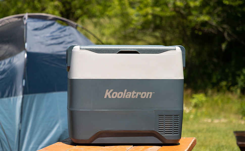 Koolatron 12 Volt Portable Freezer Refrigerator w/ Bluetooth Controls 54 qt (50L) Electric Cooler