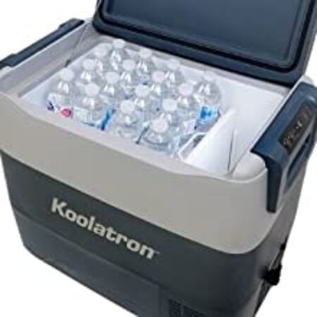 Koolatron 12 Volt Portable Freezer Refrigerator w/ Bluetooth Controls 54 qt (50L) Electric Cooler