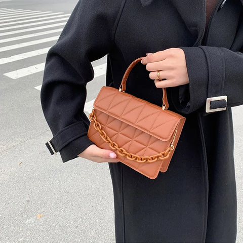 Chic Plaid Crossbody Bag: Stylish Shoulder Handbag for Women