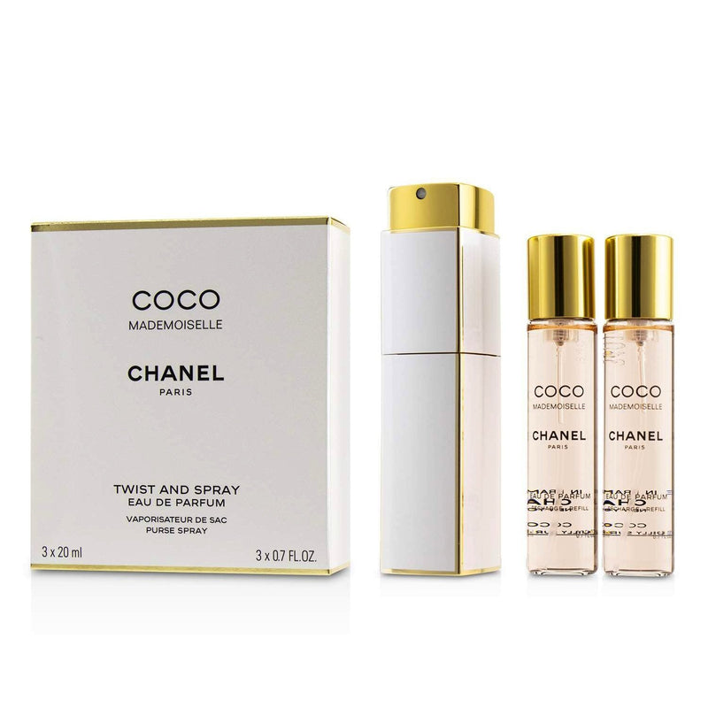 CHANEL COCO MADEMOISELLE Mini Twist and Spray Eau de Parfum Intense 3x 7ml  NEW £80.00 - PicClick UK