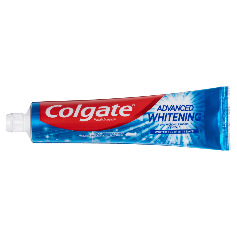 colgate advanced whitening toothpaste 190g