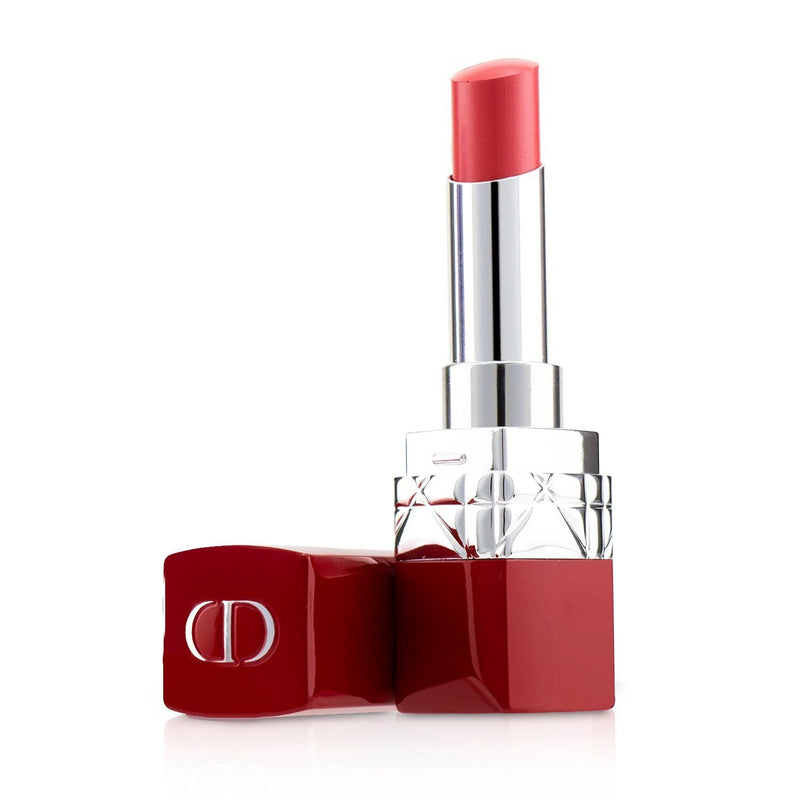 Dior Ultra Kiss 555 Rouge Dior Ultra Rouge Lipstick Review  Swatches