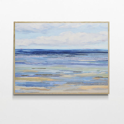 Cloud Fray Giclee at Frontgate, Canvas Print, Karin Olah, Coastal landscape