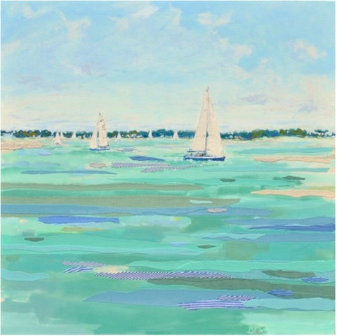 Finding Harbor 4 print by Karin Olah for Artfully Walls