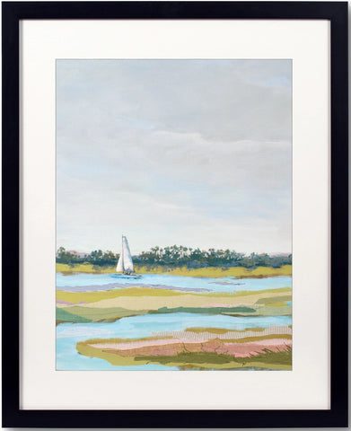 Floating on Folly River print by Karin Olah for Perigold
