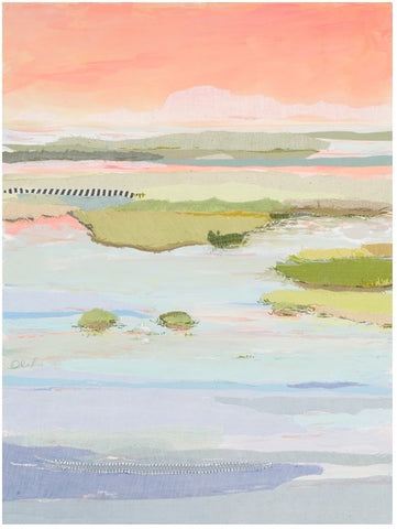 Marsh Blush West print by Karin Olah for Artfully Walls