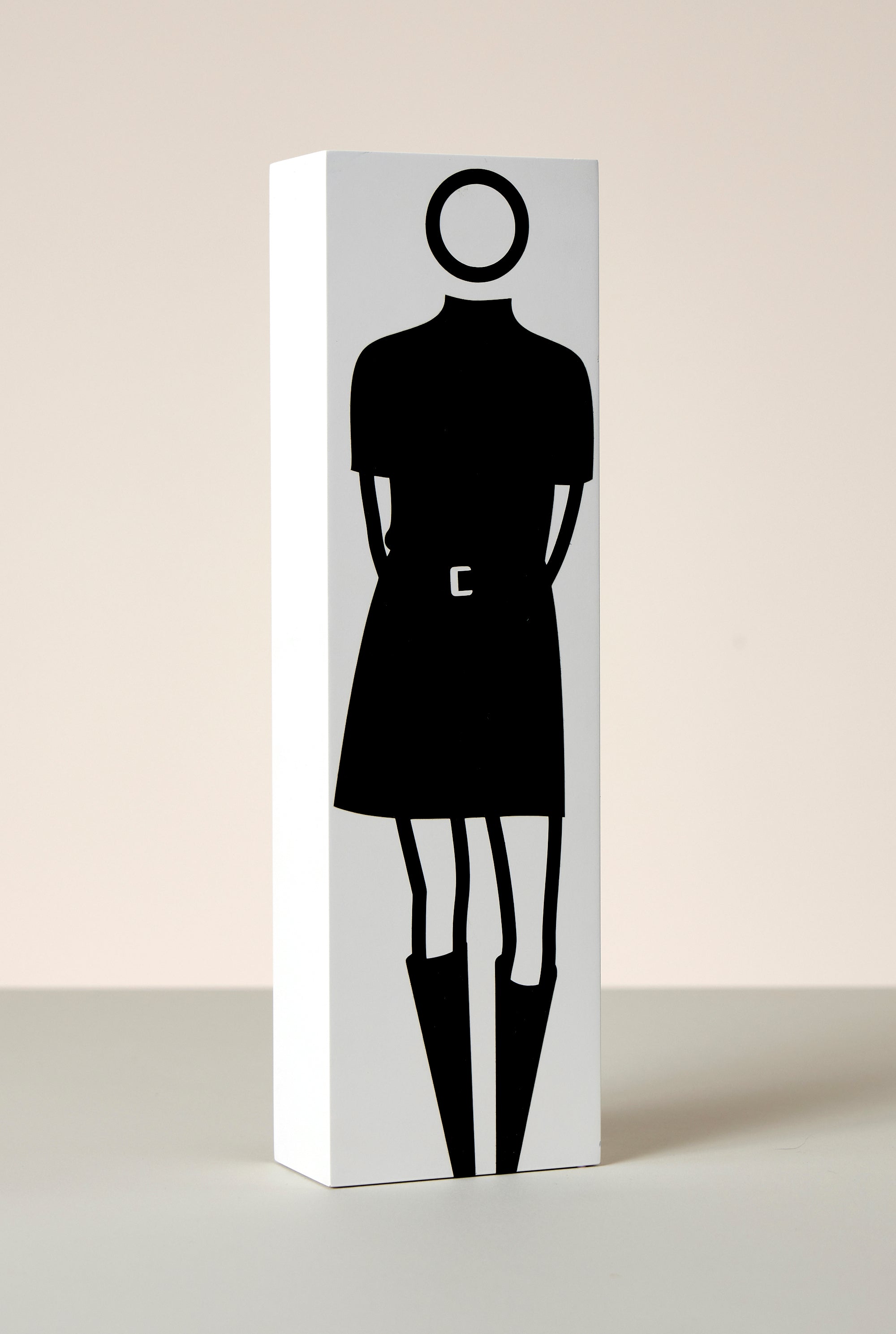 Amanda Polo-neck Belt Skirt Boots, 2000
