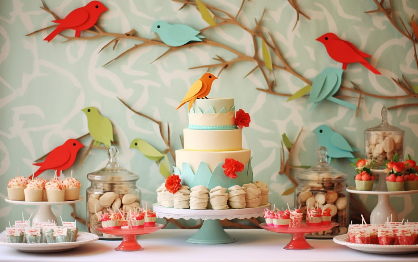 Feathered Festivities: Stylish Bird Party Decor Ideas