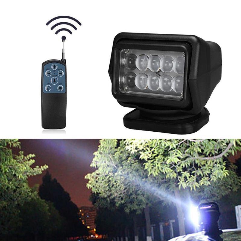 remote control led spotlight for truck