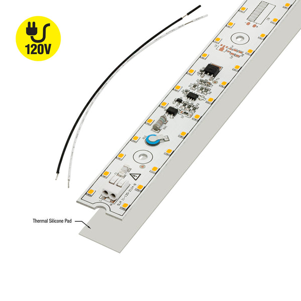 P103-WH-3000K Single Gang Low Voltage LED Step Light 2W 12V 3000K(Warm