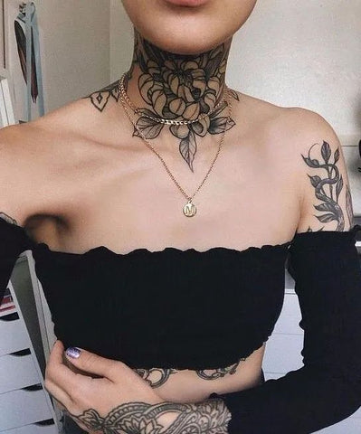 I'm a sexy grandma with piercings and a neck tattoo - comments can be  hurtful but I love my look, I won't stop | The Irish Sun
