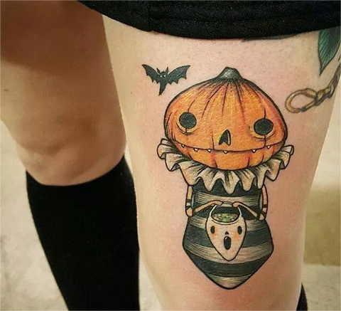 Halloween tattoo