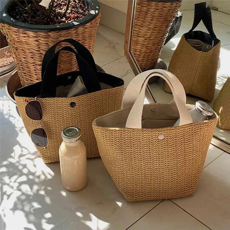 Straw Shoulder Bohemian Bag