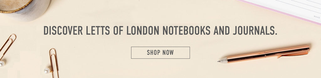 Shop Notebooks and Journals by Letts of London