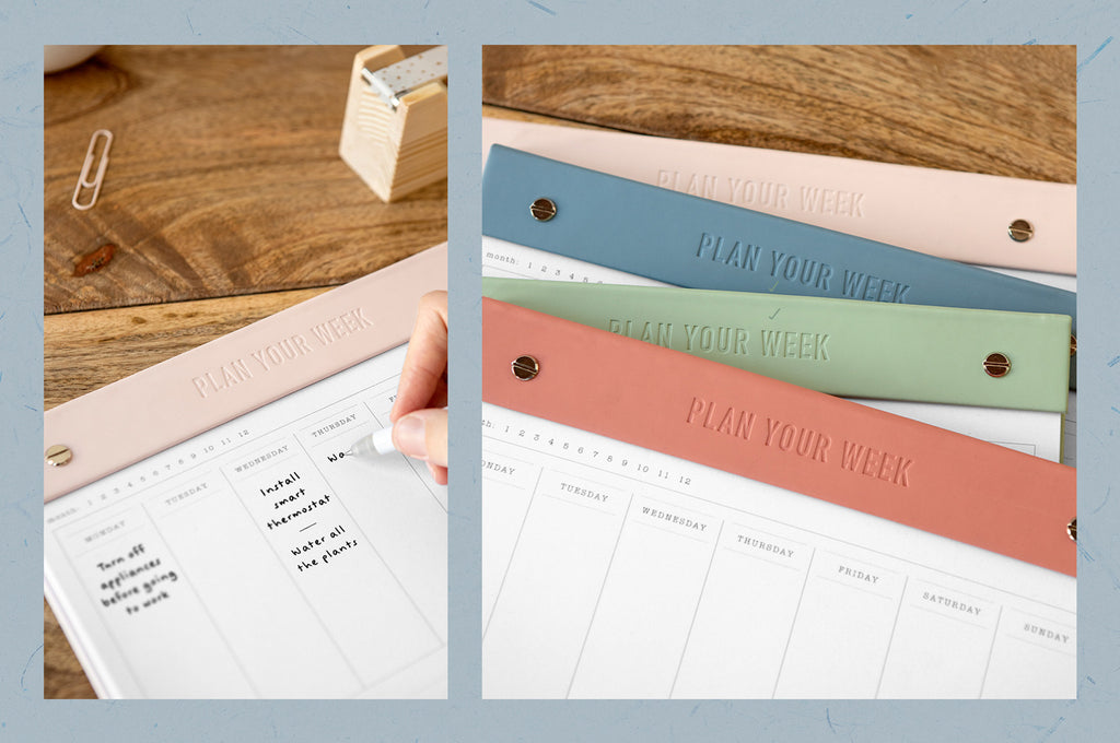 Weekly Planner Notepad - Letts of London Conscious Stationery