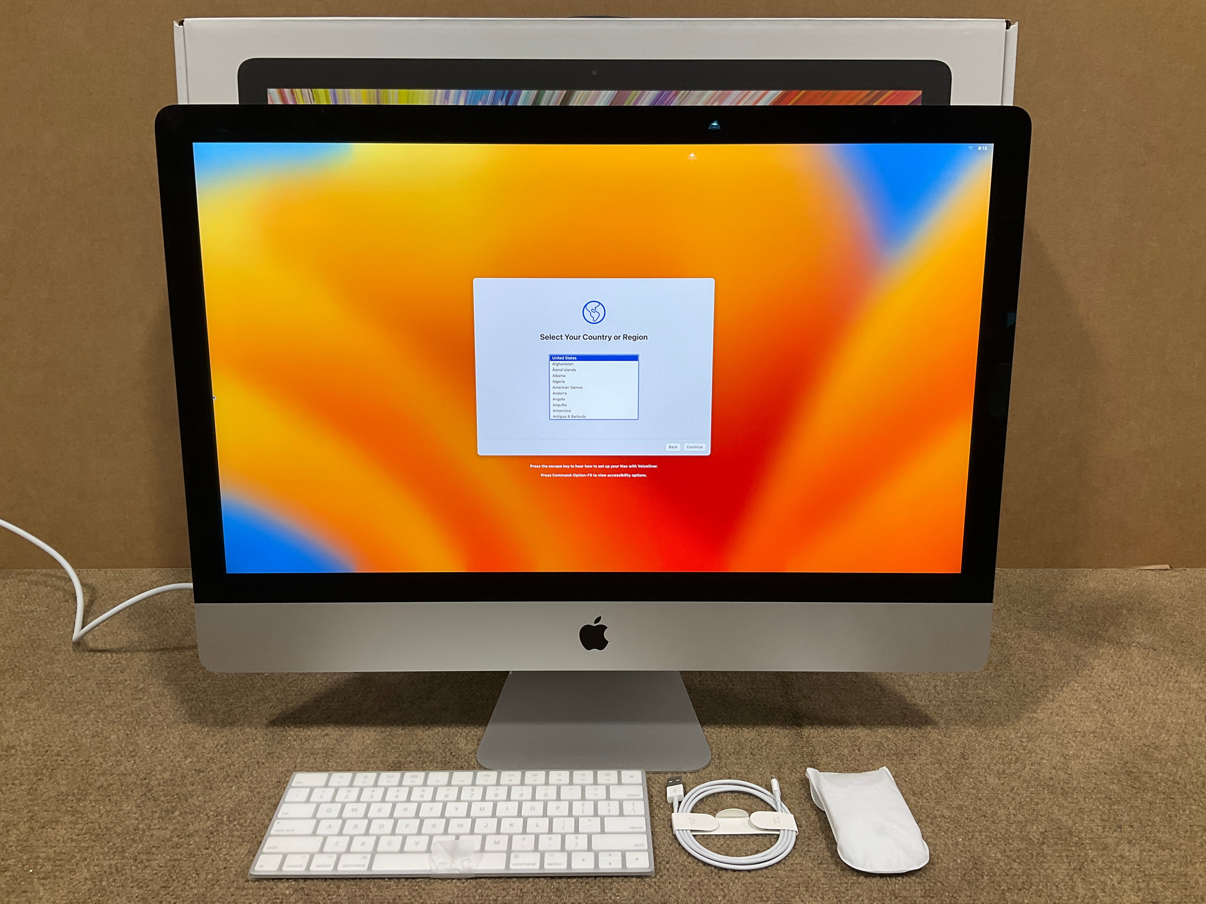 ♥ Open Box - iMac 27in 5K i5 3.1GHz 6-Core 8GB/256GB RP5300 4GB