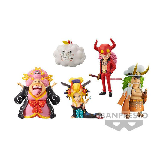 One Piece - Luffy With Rivals Nyan Cat Figure Set (With Gift)