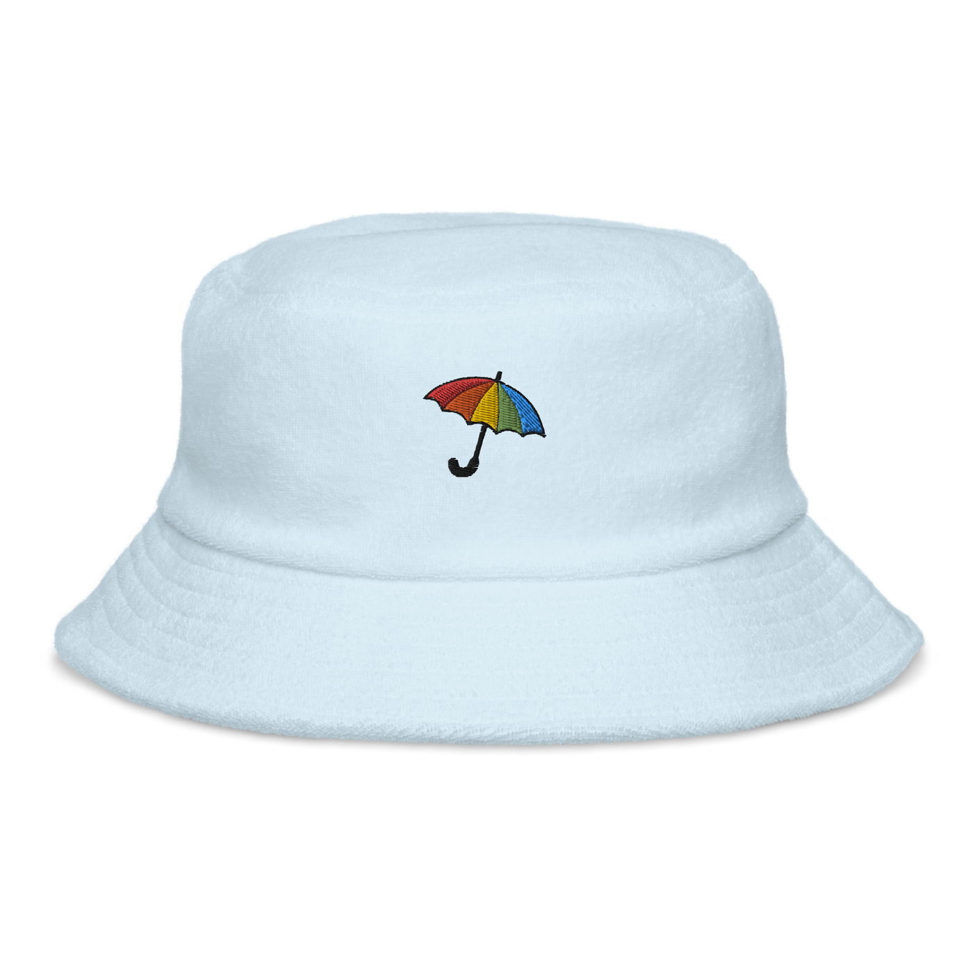 bucket umbrella hat