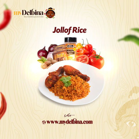 Jollof Rice - myDelbina
