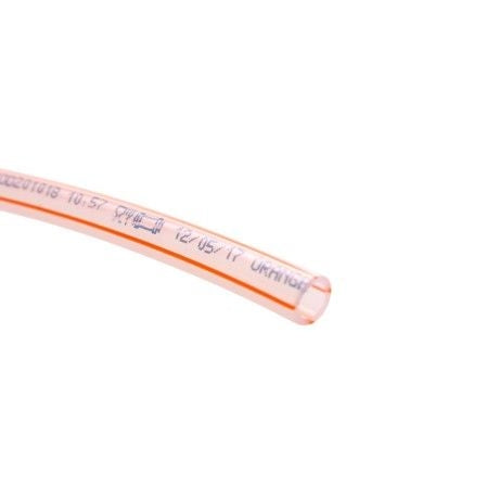 3/8" LDPE slange til øl / luft (oransje stripet)