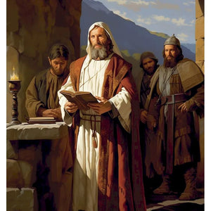 Jesus 'Preaching' Paint by Numbers Kit - Lil Paint Shop - Black Jesus Painting