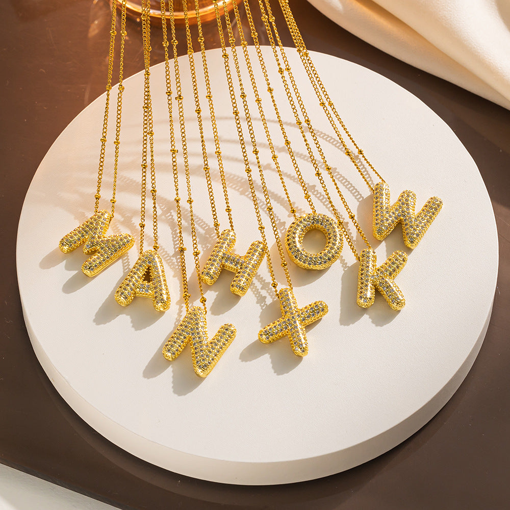 Full Zircon Letter A