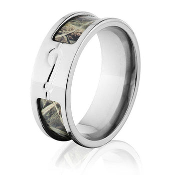 Fishing Ring, Fish Hook Ring, Fisherman Ring, Silver Tungsten Ring, Silver  Wedding Band, Hunting Ring, Fish Hooks Wedding Band, Outdoorsman Ring