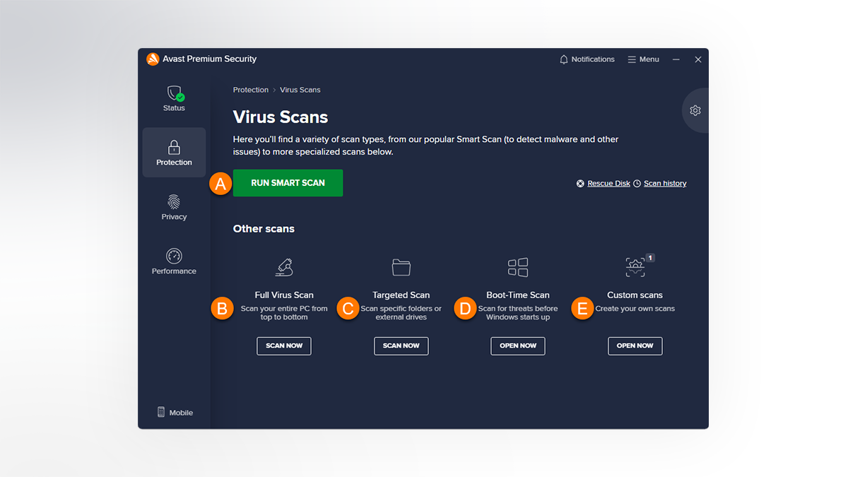 Avast Premium Security Antivirus and Malware Protection