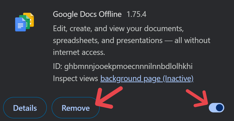Disable extensions in Google Chrome