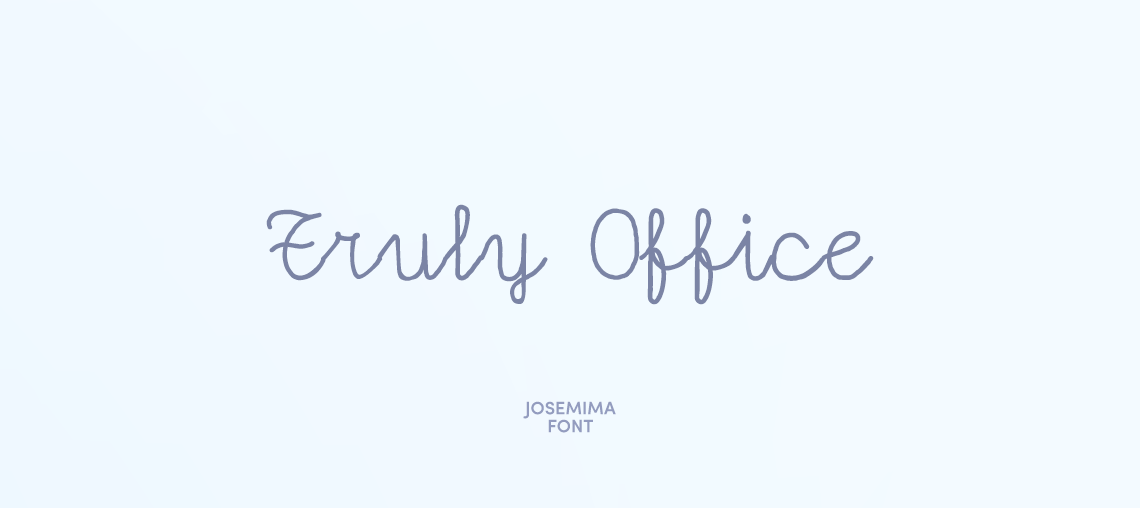 Josemima font