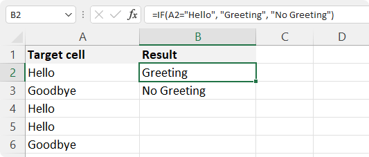 If Cell Contains Specific Text, Then Return a Value