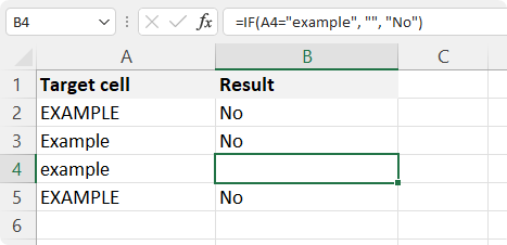 If Cell Does Not Contain Specific Text, Then Return a Value