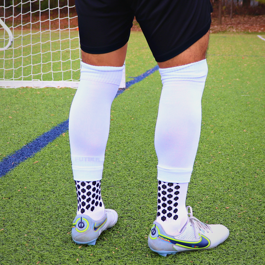 Black FUTBLR Grip Socks