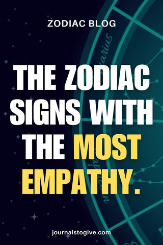 The zodiac signs with the most empathy 1