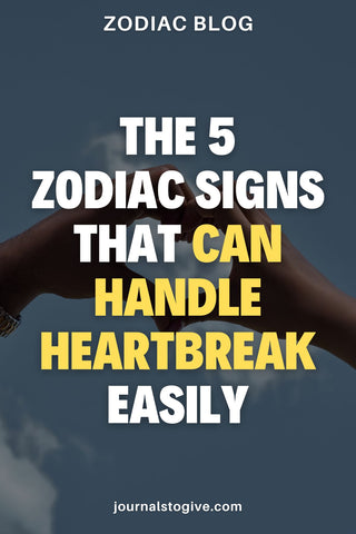 The 5 zodiac signs, who can handle heartbreak 1