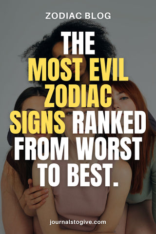 from the most evil to most charming zodiac sign 1