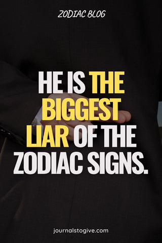 The biggest liars of the zodiac signs 2