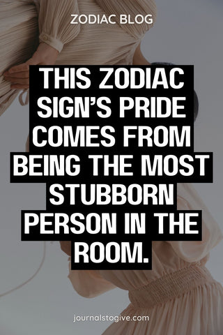 The 5 zodiac signs with the most pride 6