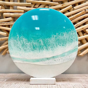 Assorted Resin Round Table Setters - Sunshine & Sweet Pea's Coastal Décor 