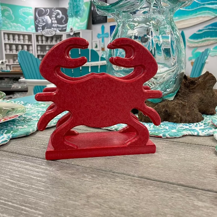 Crab Poly Napkin Holder