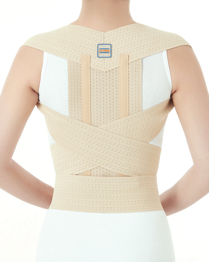 Pro11 wellbeing posture corrector back pain relief with padded strip and  instructions