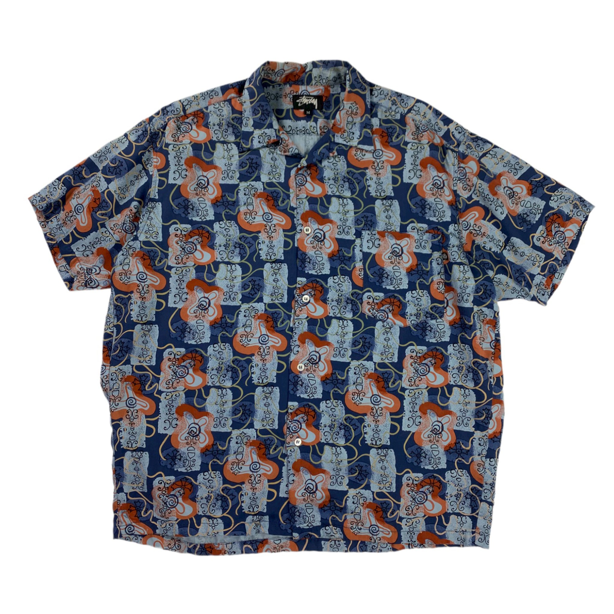 送料無料（沖縄配送） 80's old stussy aloha shirts archives - 通販