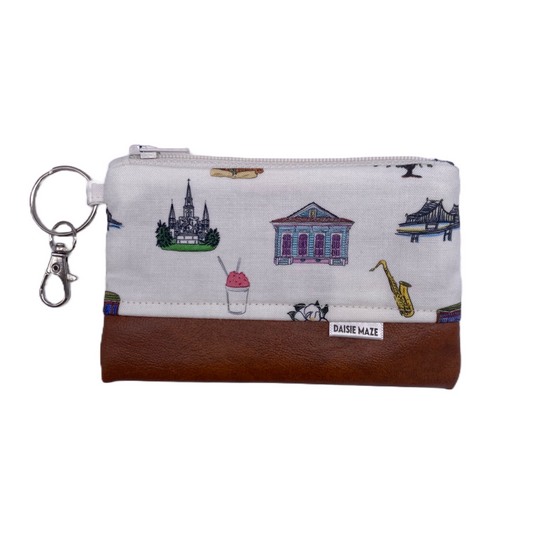 Louisiana State Flag Coin Purse