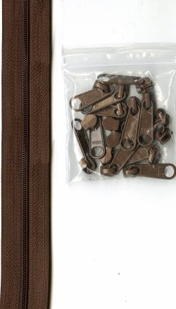 ByAnnie - Zippers by Yard - 4-yd pack, 16 options